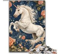 Puzzle 2000 pièces pour Adultes et Adolescents Jeu éducatif Familial Licorne Blanche, idéal comme Cadeau pour Toute la Famille (14 Ans et Plus) 70x100cm