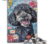 Puzzle 2000 pièces pour Adultes et Adolescents, Jeu Familial de caniches Aquarelle, Anti-Stress, défi Difficile, Collection d'artistes, Beaux-Arts 70x100cm