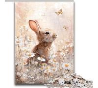 Puzzle 2000 pièces pour Adultes et Adolescents, Jeu Familial de Lapins Mignons, Anti-Stress, défi Difficile, Cadeaux du Père Noël Secret, 70x100cm