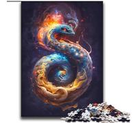 Puzzle 2000 pièces pour Adultes et Adolescents Le Jeu éducatif Familial Galaxy Fantasy Dragon est idéal comme Cadeau pour Toute la Famille à partir de 14 Ans 70x100cm