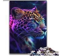 Puzzle 2000 pièces pour Adultes et Adolescents Léopard de la Galaxie, entraînez Votre Cerveau et Vos Mains, Cadeaux pour Vos Amis et Votre Famille, 70x100cm