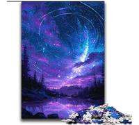 Puzzle 2000 pièces pour Adultes et Adolescents Merveilleux Ciel Nocturne Jeu Stimulant et Jeu en Famille Cadeaux du Père Noël Secret 70x100cm