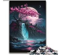 Puzzle 2000 pièces pour Adultes et Adolescents Mont Fuji Japon Jeu éducatif Familial Idéal comme Cadeau pour Toute la Famille à partir de 14 Ans 70x100cm
