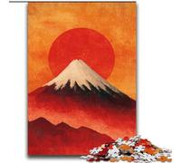 Puzzle 2000 pièces pour Adultes et Adolescents Mont Fuji, Japon Jeux éducatifs Décoration d'intérieur Cadeau d'anniversaire, Cadeaux pour Les 14 Ans et Plus 70x100cm