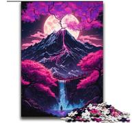 Puzzle 2000 pièces pour Adultes et Adolescents Mont Fuji Japon pour et à partir de 14 Ans Jeu Pratique Jeu de Noël Cadeaux 70x100cm