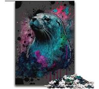 Puzzle 2000 pièces pour Adultes et Adolescents Phoques colorés Jeux Amusants en Famille Cadeaux pour Amis et Famille à partir de 14 Ans 70x100cm