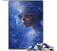 Puzzle 2000 pièces pour Adultes et Adolescents Punk Girl Jeu Stimulant et Jeu en Famille Une œuvre d'art pour Les 14 Ans 70x100cm
