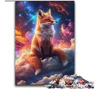 Puzzle 2000 pièces pour Adultes et Adolescents Renard dans Les Nuages Jeux éducatifs Décoration d'intérieur Idéal comme Cadeau pour Toute la Famille 70x100cm