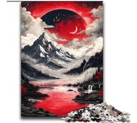 Puzzle 2000 pièces pour Adultes et Adolescents - Séjour Magique au Mont Fuji - Tuez Le Temps avec des pièces entièrement emboîtables de Formes aléatoires 70x100cm