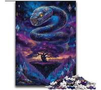 Puzzle 2000 pièces pour Adultes et Adolescents Serpent mystérieux Stimule Le Cerveau Jouets addictifs pour cultiver la Patience Interaction Parent-Enfant 70x100cm