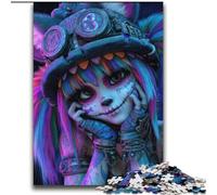 Puzzle 2000 pièces pour Adultes et Adolescents Skullgirls, Jouet éducatif Anti-Stress, Cadeaux pour Amis et Famille, 70x100cm