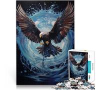 Puzzle 2000 pièces pour Adultes Falcon Drop Water Bounce Entraînez Votre Cerveau et Vos Mains Bon Cadeau 70x100cm