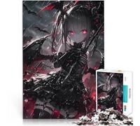 Puzzle 2000 pièces pour Adultes Fille Gothique d'anime de Mort Séjour Anti-Stress pour Tuer Le Temps Idées Cadeaux 70x100cm