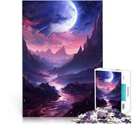 Puzzle 2000 pièces pour Adultes Galaxie Violette Jeux éducatifs Décoration d'intérieur Car C'est Un pour Toute la Famille 70x100cm