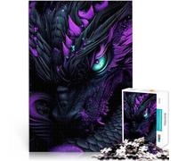 Puzzle 2000 pièces pour Adultes Gros Plan sur l'œil du Dragon Jeux éducatifs Décoration d'intérieur Une œuvre d'art 70x100cm