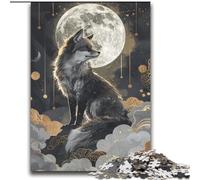 Puzzle 2000 pièces pour Adultes, Jeu de Loup, Jouets, Chaque pièce est Unique - Jeu Familial Stimulant et Amusant 70x100cm