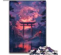 Puzzle 2000 pièces pour Adultes, Jeu de Portail Torii Japonais, Chaque pièce est Unique - Jeu Familial Stimulant et Amusant 70x100cm