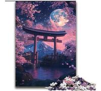 Puzzle 2000 pièces pour Adultes, Jeu de Portail Torii Japonais, Chaque pièce est Unique - Jeu Familial Stimulant et Amusant 70x100cm