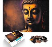 Puzzle 2000 pièces pour Adultes La Présence Divine Bouddha Fabriqué en Carton pour Les 14 Ans et Plus Jeu de décoration d'intérieur Bon Cadeau。Taille:70x100cm/27.5x39.3pouce
