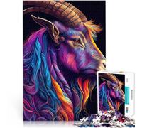 Puzzle 2000 pièces pour Adultes Le Capricorne Prudent Jeux éducatifs Décoration d'intérieur Décoration Parfaite 70x100cm