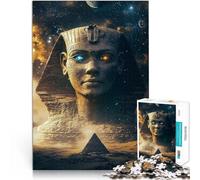 Puzzle 2000 pièces pour Adultes Le Regard du Pharaon Défi Difficile pour soulager Le Stress Cadeaux d'anniversaire 70x100cm