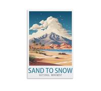 Puzzle 2000 pièces pour Adultes - Monument National de Sand to Snow - Jeu éducatif - Décoration intérieure - 70 x 100 cm