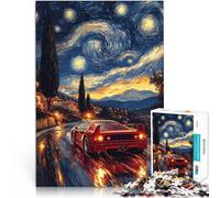 Puzzle 2000 pièces pour Adultes Nuit étoilée F40 Jouet éducatif d'apprentissage Chaque pièce est Unique - Jeu Familial Stimulant et Amusant 70x100cm