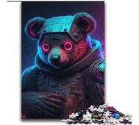 Puzzle 2000 pièces pour Adultes, Ours mécanique, Jouets éducatifs, décoration d'intérieur Unique et Cadeaux pour 14 Ans et Plus, 70x100cm