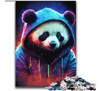 Puzzle 2000 pièces pour Adultes - Panda en Pull - À partir de 14 Ans - Jouet éducatif et intellectuel décompressant 70x100cm