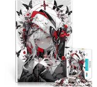 Puzzle 2000 pièces pour Adultes Papillon Fantasia Jeu Familial Anti-Stress Défi Difficile Cadeau d'œuvre d'art 70x100cm