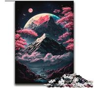 Puzzle 2000 pièces pour Adultes Paysage Japonais Néon Jouets éducatifs Jeux familiaux Renforcer l'amour Entre Couples 70x100cm