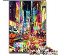 Puzzle 2000 pièces pour Adultes, Paysage Urbain de New York, Jouets éducatifs, décoration d'intérieur Unique et Cadeaux pour Les 14 Ans et Plus, 70x100cm