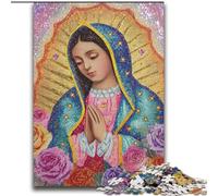 Puzzle 2000 pièces pour Adultes Portrait de Marie la Mère Jouets éducatifs d'apprentissage Décoration intérieure Unique et Cadeaux pour 14+ 70x100cm