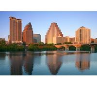 Puzzle 2000 pièces pour Adultes Puzzles Austin Skyline Glossy Poster Photo Photo Texas Capital Travis Hays City A019 Puzzles stimulants pour Les Amis Famille 70x100CM