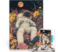 Puzzle 2000 pièces pour Adultes Repos Cosmique dans Un Jardin Spatial défi éducatif Décoration d'intérieur et Cadeaux Uniques 70x100cm