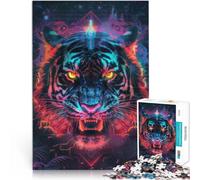 Puzzle 2000 pièces pour Adultes Rituel Antique du Tigre Défi Difficile pour soulager Le Stress Bon Cadeau 70x100cm