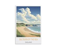 Puzzle 2000 pièces pour Adultes, Saltburn by The Sea, Angleterre, Puzzle Familial Amusant, 2000 pièces, Cadeau, 100 x 70 cm