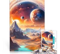 Puzzle 2000 pièces pour Adultes Tour Spatiale Jouets addictifs pour Le défi de l'intelligence cérébrale Jeu de défi Unique 70x100cm