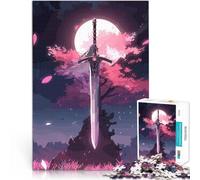 Puzzle 2000 pièces pour Adultes Tueur de démons Séjour Anti-Stress pour Tuer Le Temps Jeu éducatif pour Anniversaire, Noël 70x100cm