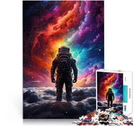 Puzzle 2000 pièces pour Adultes Un Astronaute dans Une tempête nébuleuse défi éducatif est idéal comme Cadeau pour Toute la Famille 70x100cm