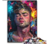 Puzzle 2000 pièces pour Adultes Un garçon mystérieux, des Jouets éducatifs et éducatifs, Une décoration d'intérieur Unique et des Cadeaux pour Les 14 Ans et Plus 70 x 100 cm