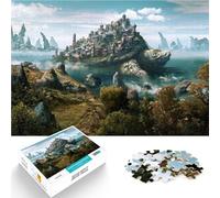 Puzzle 2000 pièces pour Adultes Village des Tortues Entraînez Votre Cerveau et Vos Mains Décoration d'intérieur 70x100cm