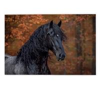 Puzzle 2000 Pièces, Puzzle 2000 Pièces Adultes en Bois, Bricolage Jeu Éducatif avec Boite Cadeau pour Adultes, Bois Épais et Résistant, Puzzles pour Décor, Idee Cadeau Femme Homme, Thème: Cheval, V-77