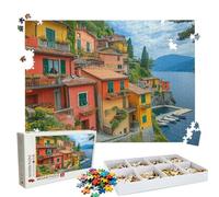 Puzzle 2000 Pieces, Puzzle 2000 Pièces Adultes, Un Puzzles Difficile, Impression Haute Définition & Couleurs Éclatantes, Puzzles Bois Architecture Fleurs fraîches avec Boîte d'emballage W3H-994
