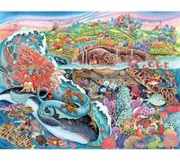 Puzzle 2000 pieces, Puzzle Adultes, Des 14 ans, Le mythe de Thalassa, Mer , 12001484, Ravensburger