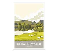 Puzzle 2000 pièces, Puzzle Classique du Lake District de Derwentwater, Puzzle 3D à Monter soi-même, Jouet en Papier, Cadeau Unique, Culture Locale, 100 x 70 cm