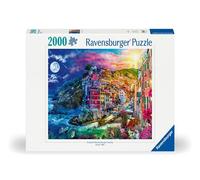 Ravensburger - Puzzle 2000 pièces - Puzzle Adultes - Dès 14 Ans - Cinque Terre colorées - Paysage - Puzzle de qualité Premium fabriqué en Europe - 12000803