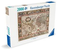 Ravensburger Puzzle 2000 p - Mappemonde 1650