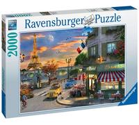 Ravensburger - Puzzle 2000 pièces - Puzzle Adultes - Dès 14 Ans - Une soirée Romantique à Paris - Art - Puzzle de qualité Premium fabriqué en Europe - 16716