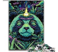 Puzzle 2000 pièces représentant Un Panda Animalier pour Adultes et Adolescents, Interaction Parent-Enfant intéressante pour réduire Le Stress (70x100cm)